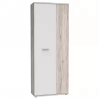 Skriňa Net 3p Dub pieskový / biela
