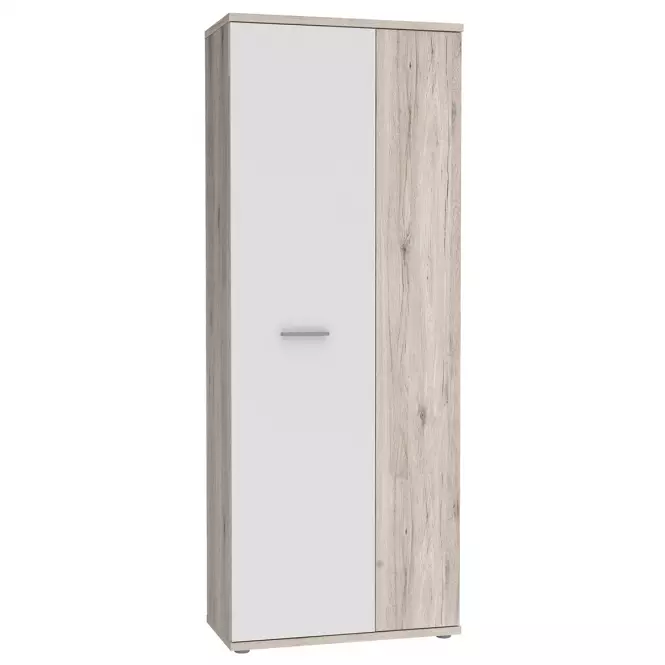 Skriňa Net 3p Dub pieskový / biela