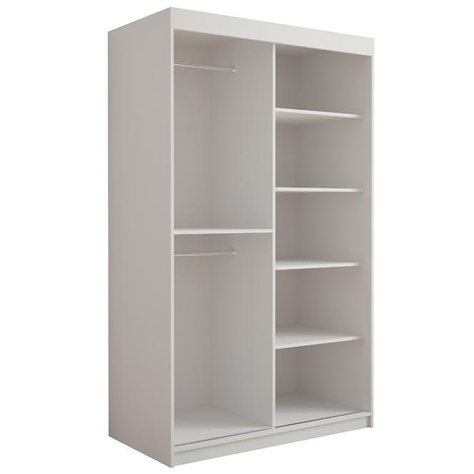 Skriňa Tapi 120 Biely/zelená,3