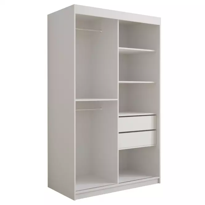 Skriňa Tapi 120 Biely/zelená