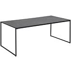 Konferenčný stolík Infinity 120x60x48 čierny mramor