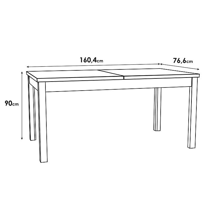 Rozkladací stôl Solletico 160