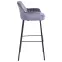 Barová stolička  2-170a Grey Velvet,5