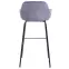 Barová stolička  2-170a Grey Velvet,7