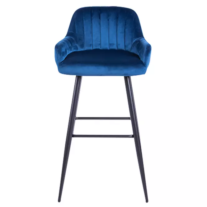Barová stolička  2-170ap Blue Velvet