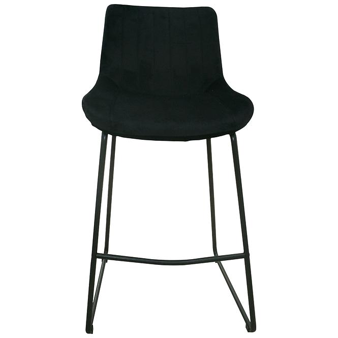 Barová stolička  2-184a Black Velvet
