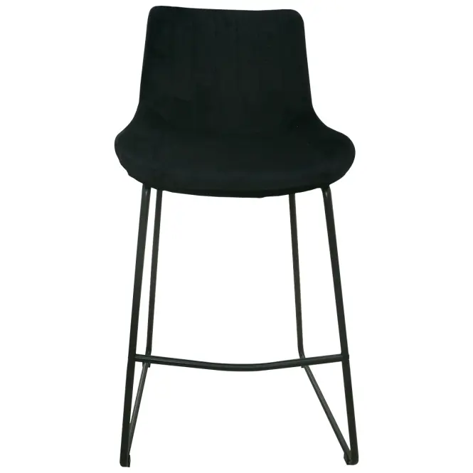 Barová stolička  2-184a Black Velvet,3