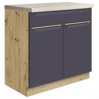 Skrinka do kuchyne Glamour6d Blue