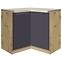 Skrinka do kuchyne Glamour 16d Uni Blue Cargo