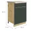 Skrinka do kuchyne Glamour4d Green,2