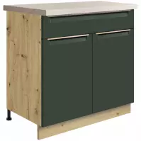 Skrinka do kuchyne Glamour6d Green
