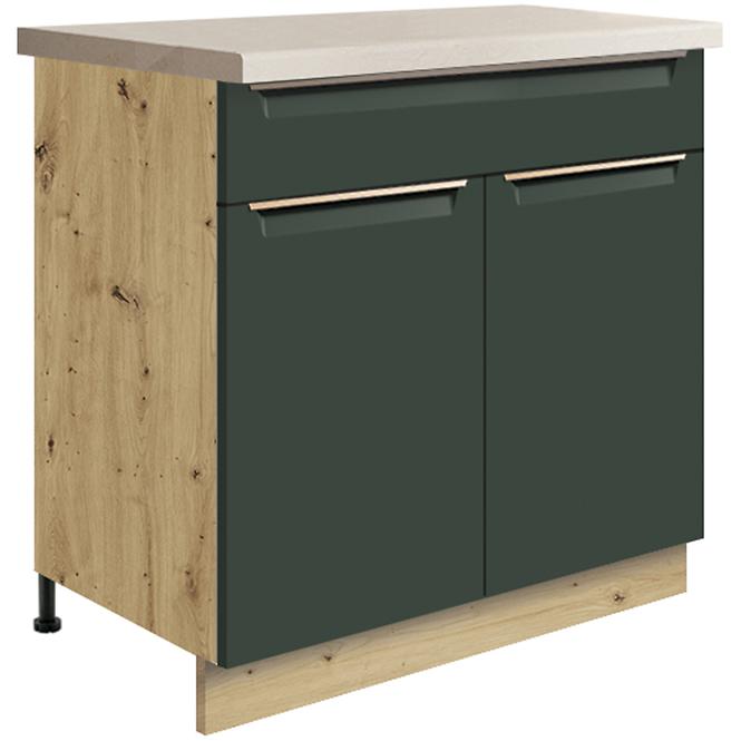 Skrinka do kuchyne Glamour6d Green