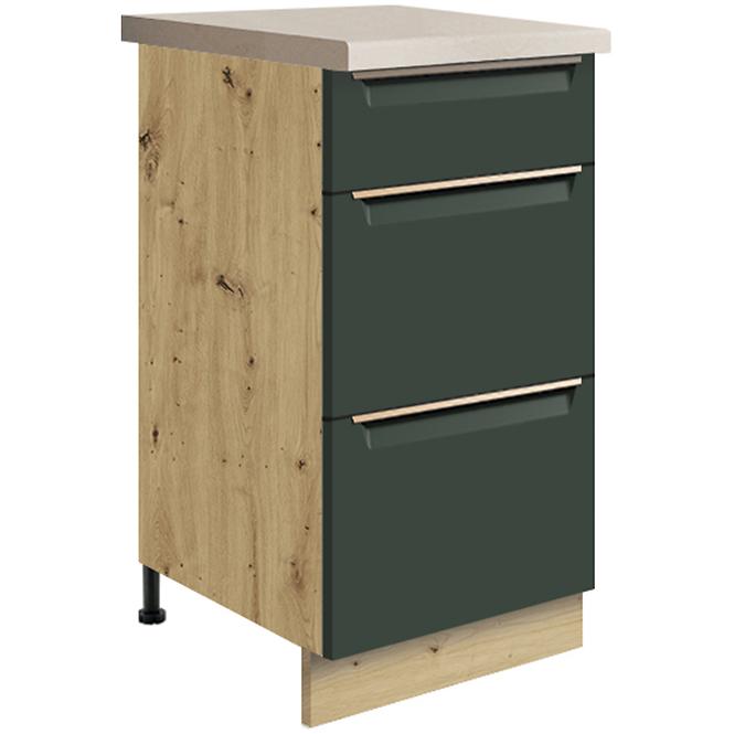 Skrinka do kuchyne Glamour8d Green