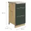 Skrinka do kuchyne Glamour8d Green,2
