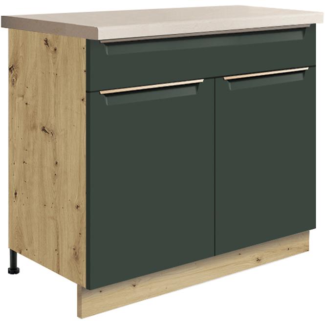 Skrinka do kuchyne Glamour9d Green