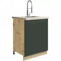 Skrinka do kuchyne Glamour11d Green