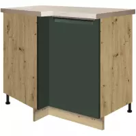 Skrinka do kuchyne Glamour14d pravá Green
