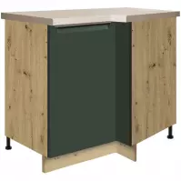 Skrinka do kuchyne Glamour15d Ľavá Green