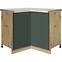 Skrinka do kuchyne Glamour 16d Uni Green Cargo