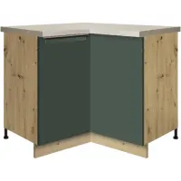 Skrinka do kuchyne Glamour 16d Uni Green Polička