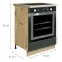 Skrinka do kuchyne Glamour17d Green,2