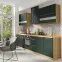 Skrinka do kuchyne Glamour17d Green,5
