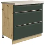 Skrinka do kuchyne Glamour 22d Green