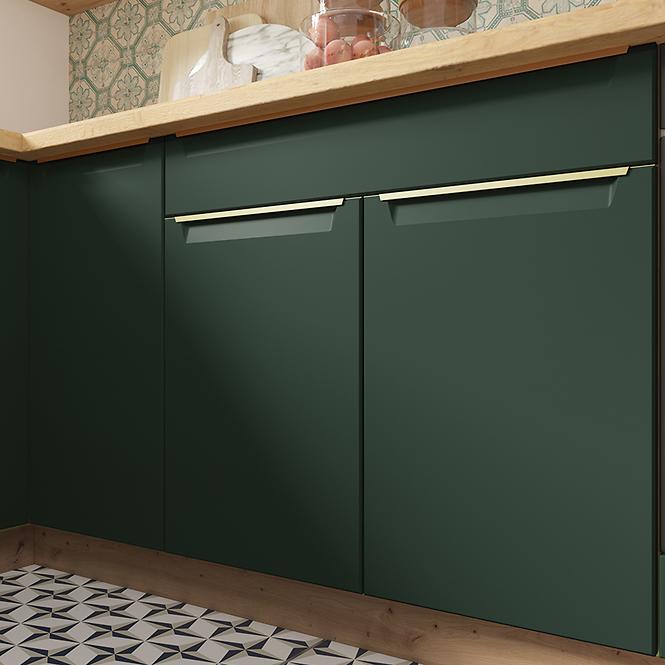 Skrinka do kuchyne Glamour 24d L Green Polička