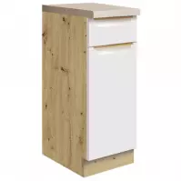 Skrinka do kuchyne Glamour1d White Skrinka do kuchyne Glamour1d White