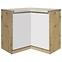 Skrinka do kuchyne Glamour 16d Uni White Cargo