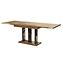 Rozkladací stôl Appia 130/210x80cm Mat čierne nohy Dub Wotan,2