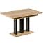 Rozkladací stôl Appia 130/210x80cm Mat čierne nohy Dub Wotan