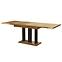 Rozkladací stôl Appia130/210x80cm Mat čierne nohy Dub Aristan,2