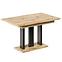 Rozkladací stôl Appia130/210x80cm Mat čierne nohy Dub Aristan