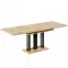 Rozkladací stôl Appia130/210x80cm Mat čierne nohy Dub Aristan,2