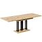 Rozkladací stôl Appia130/210x80cm Mat čierne nohy Dub Aristan,2