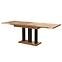 Rozkladací stôl Appia 130/210x80cm Mat čierne nohy/Dub Craft Zlatý,2
