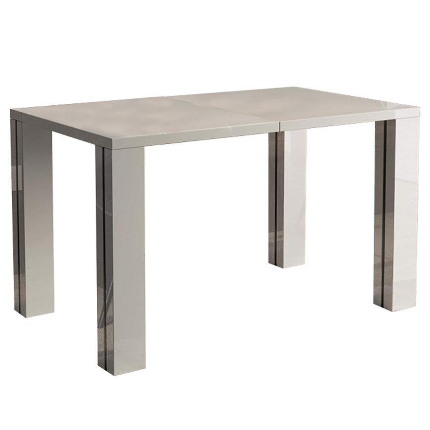 Rozkladací stôl Nisa 80/170x80cm Biely lesk