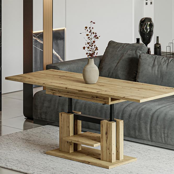 Konferenčný stolík Iso 110/170x65cm Dub Artisan