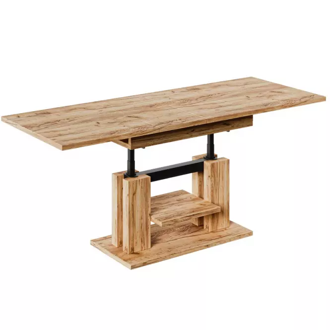 Konferenčný stolík Iso 110/170x65cm Dub Craft,2