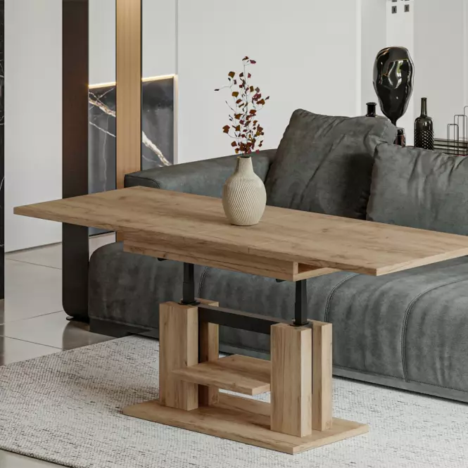 Konferenčný stolík Iso 110/170x65cm Dub Craft