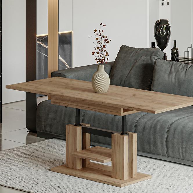 Konferenčný stolík Iso 110/170x65cm Dub Craft