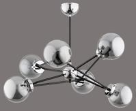Lampa Resto Silver 6 PŁ 63058 LW6