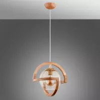 Luster Cabrio Wood  1 PŁ 60907 LW1