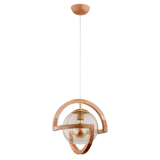Luster Cabrio Wood  1 PŁ 60907 LW1