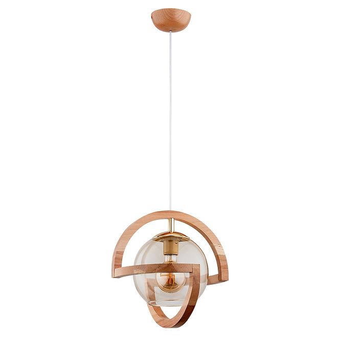 Luster Cabrio Wood  1 PŁ 60907 LW1