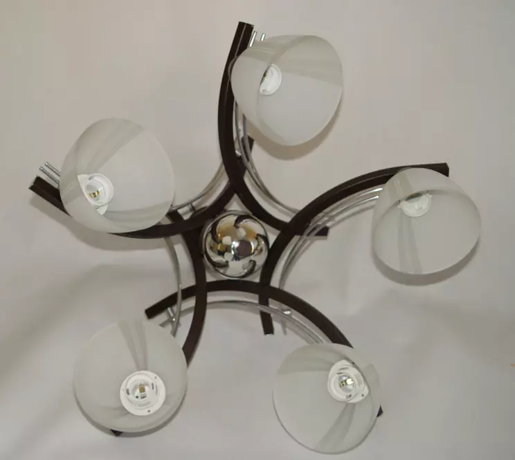 Luster Rubik 2599 hnedý LW5