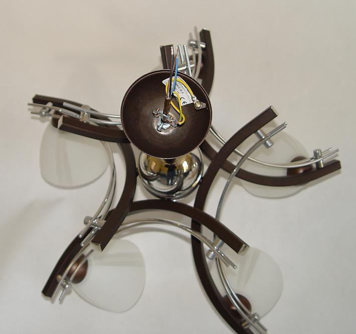 Luster Rubik 2599 hnedý LW5
