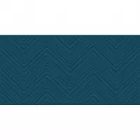 Blue Chevron Mat 30/60 Rekt.