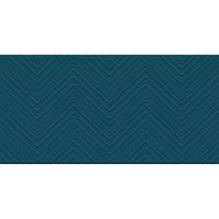 Blue Chevron Mat 30/60 Rekt.